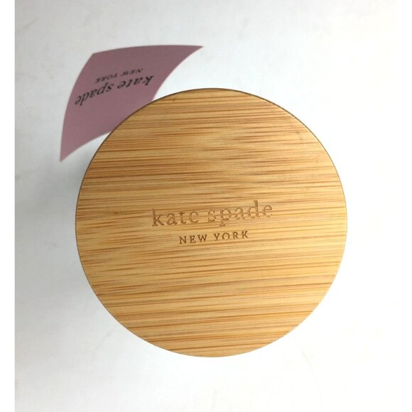 Kate Spade Vintage Cherry Dot Glass Hydration Water Bottle 15 oz - Picture 3 of 8